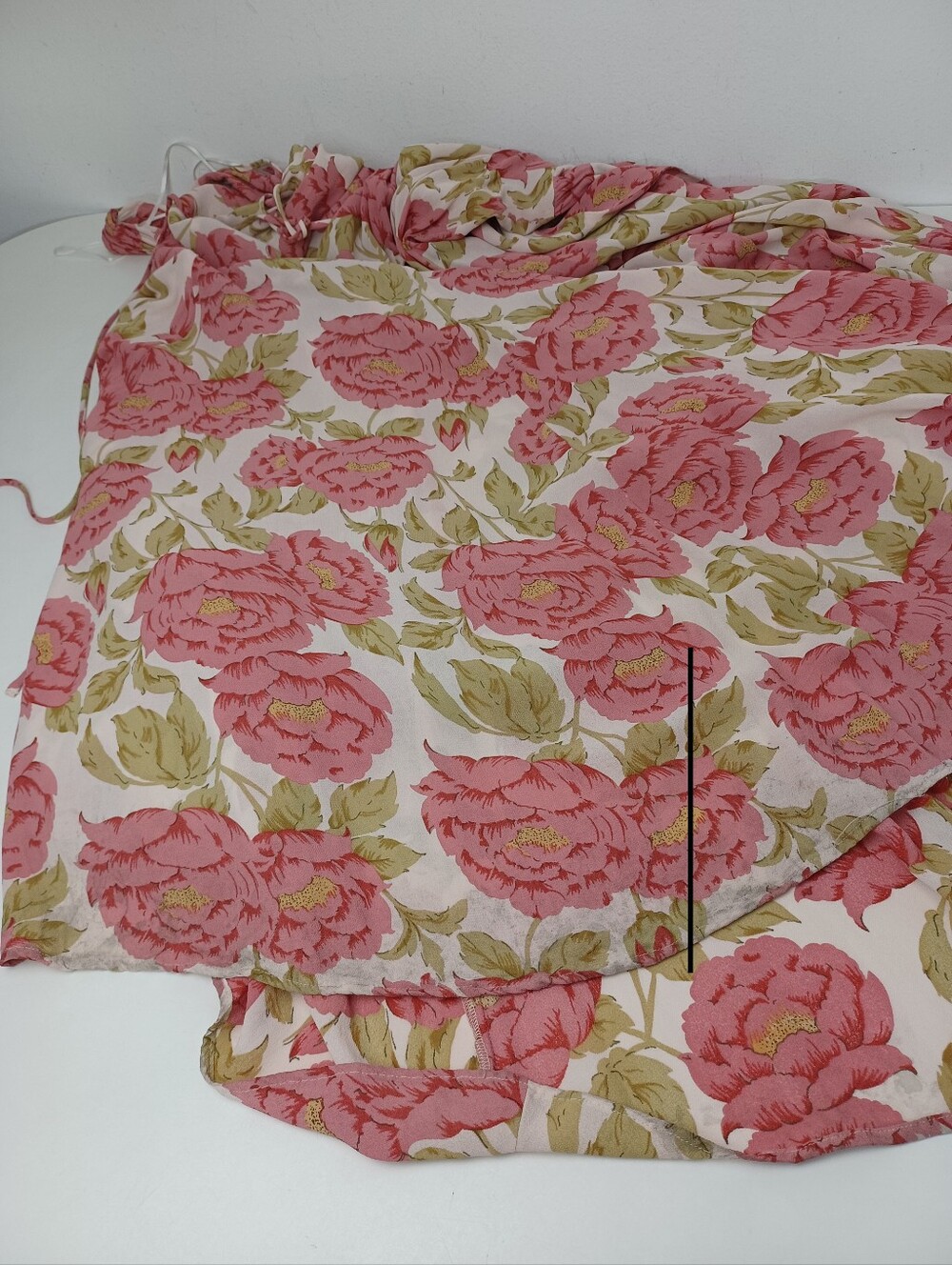 Reformation Anne Floral Wrap Gown Dress Size 0 Women Viscose Sleeveless In Flora - Picture 14 of 16